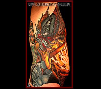 Tattoos - Necronomicon Clown - 24798