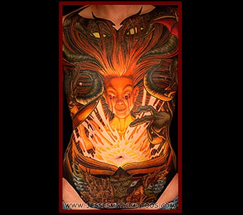 Tattoos - Necronomicon (Front) - 24797