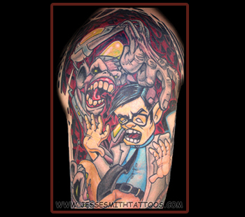Tattoos - Overthrow (Upper Arm) - 24789