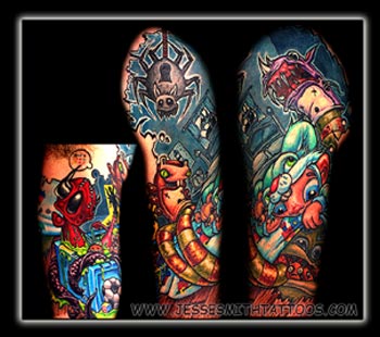 Tattoos - Craola Collaboration (Finished) - 11476