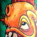 Tattoos - Gnarly Fish - 24803