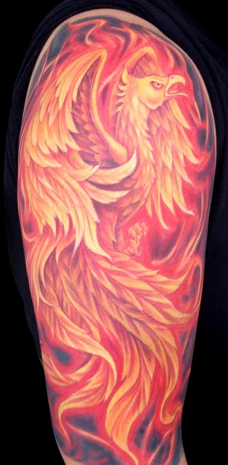 Tattoos - Phoenix Tattoo - 101054