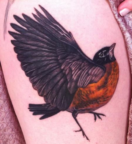 Tattoos - Realistic Robin  - 74828