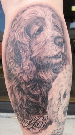 Tattoos - Dog Portrait - 38198