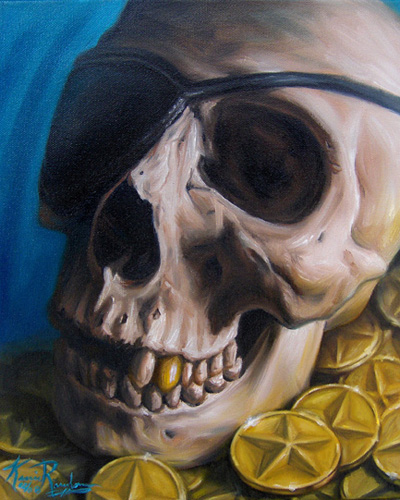 Tattoos - Pirate Skull - 26843