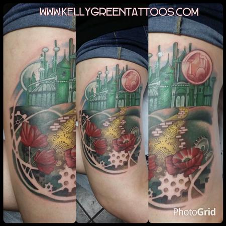 Wizard of Oz Tattoo Design Thumbnail