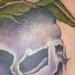 Tattoos - Purple skull - 58621