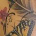 tattoo galleries/ - feather pen with butterflies