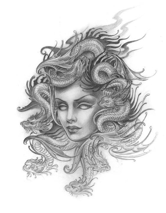 Medusa Art Kim Saigh Tattoonow Medusa Art Kim Saigh Tattoonow