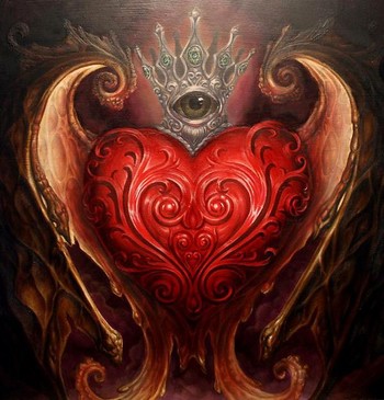 Filigree Heart Art