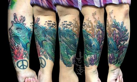 Tattoos - Sea Turtle - 130366