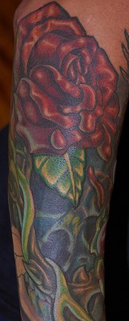 Marvin Silva - Rose Skull