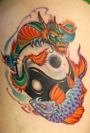 Japanese Koi make great tattoo