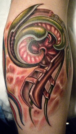 Marvin Silva - Custom Bio-Coil Tattoo