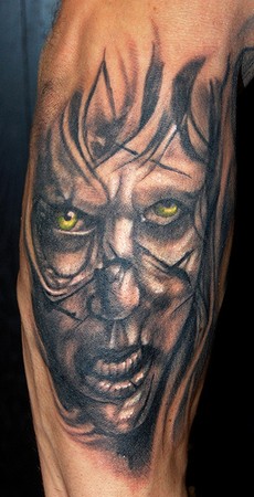 Marvin Silva - The Exorcist Tattoo