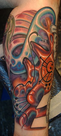 Marvin Silva - Custom Bio-trip Tattoo