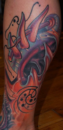 Marvin Silva - Custom Bio-trip Tattoo