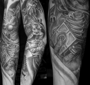 Marvin Silva - Custom Jack-in-a-box Tattoo
