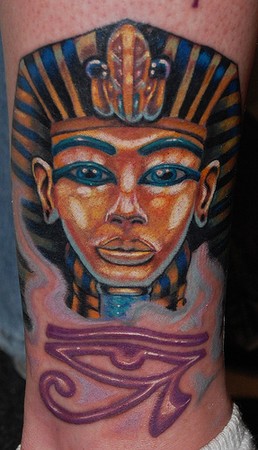 Marvin Silva - Egyptian Pharaoh Tattoo