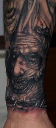Marvin Silva - Leatherface Tattoo