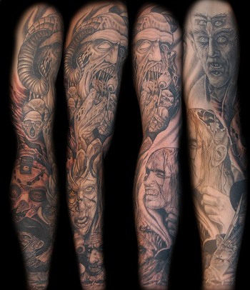 Tattoos - Horror Movie Sleeve - 46692