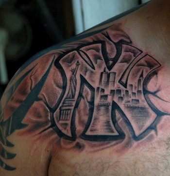 Logo Design York on York Tattoo Placement Chest Comments Tribute To New York City