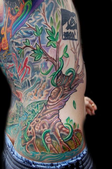 Tattoos - Chuck's Tree Tattoo - 57353