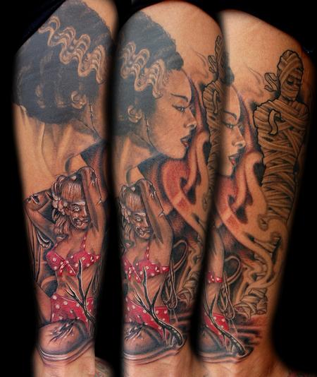 Looking for unique Marvin Silva Tattoos?  The Ladies
