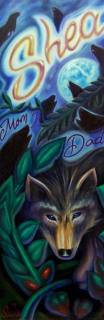 Tattoos - Shea's Wolf Pack  - 60403