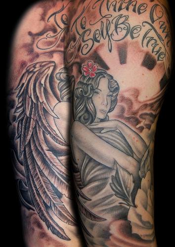 Marvin Silva - Angel Tattoo