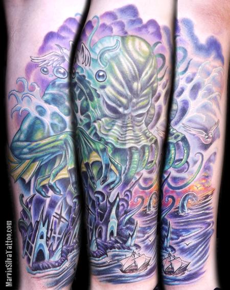 Marvin Silva - Cthulu Tattoo