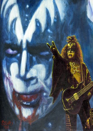 Tattoos - Gene says: Raise your horns - 35691