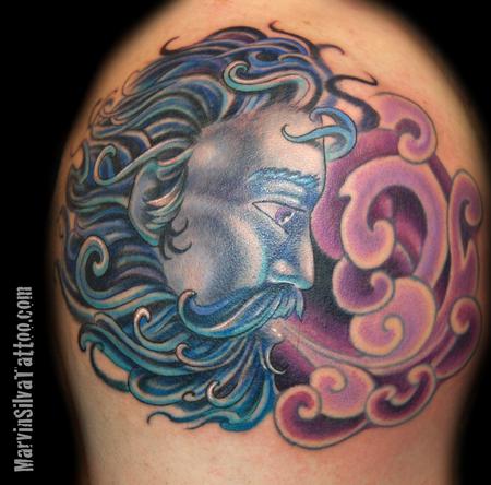 Marvin Silva - Blowing Wind Tattoo