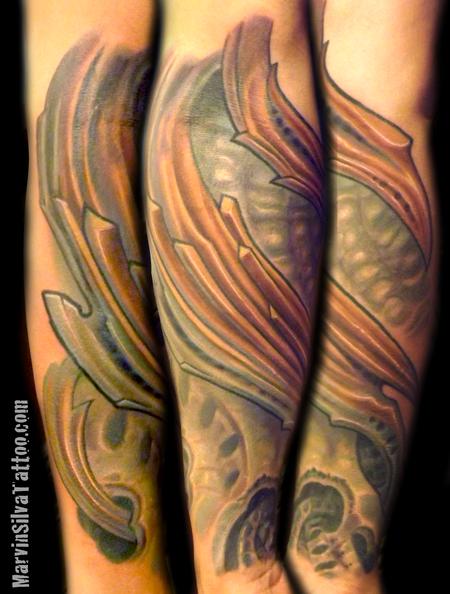 Marvin Silva - Custom Bio Organic Tattoo