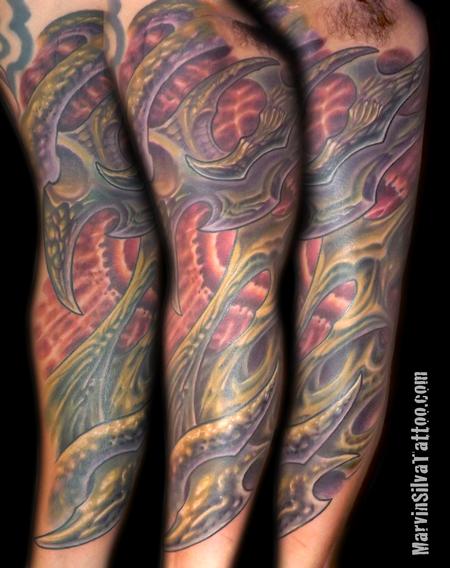 Marvin Silva - Custom Bio Organic Tattoo