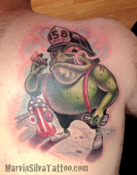 Tattoos - Custom Firefighter Tattoo - 82385