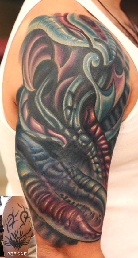 Marvin Silva - Bio Organic Cover Up Tattoo