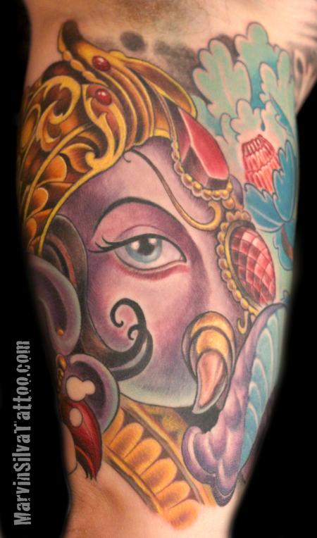 Marvin Silva - Ganesh Tattoo