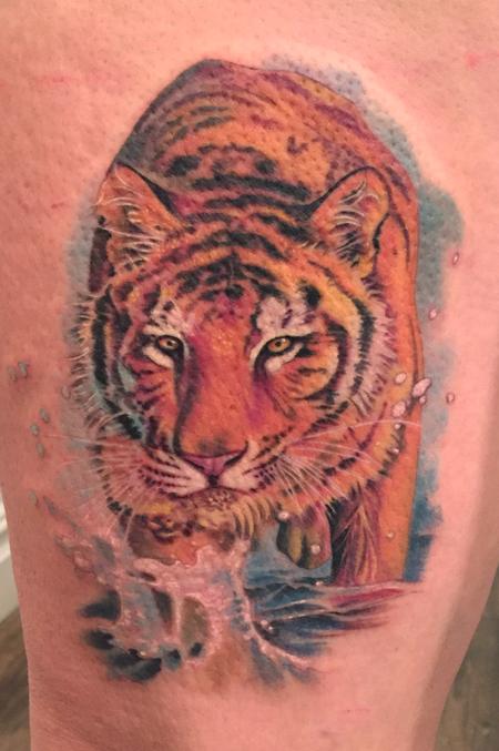 Marvin Silva - Tiger Tattoo