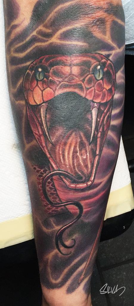 Marvin Silva - Snake Tattoo