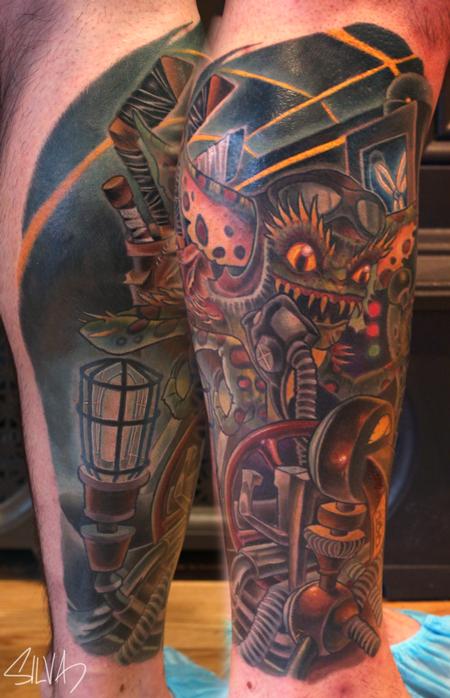 Marvin Silva - Custom Gremlin Tattoo