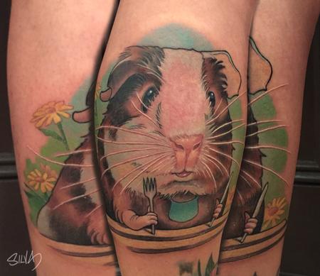 Tattoos - Custom Guinea Pig Tattoo - 109002