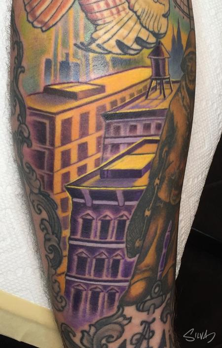 Marvin Silva - Custom Rooftop Tattoo