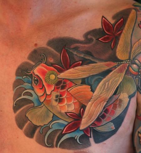 Marvin Silva - Koi Fish Tattoo