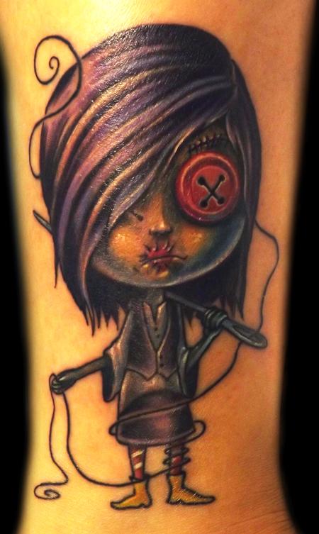 Tattoos - Zombie Girl Tattoo - 67691