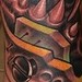 Tattoos - Bio Organic Skull Tattoo - 40043