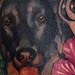 Tattoos - Custom Dog Portrait Tattoo - 45550