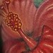 Tattoos - Custom Hawaiian Flowers Tattoo - 48640