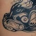 Tattoos - Swirly Koi Fish Tattoo - 51016