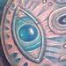 Tattoos - Hamsa Fish Tattoo - 67372